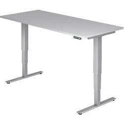 Hammerbacher Sitz-Stehschreibtisch XDSM Grau 1.800 x 800 x 635 mm Produktbild