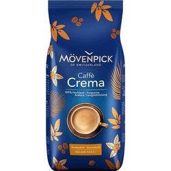 Mövenpick Caffé Crema Koffeinhaltig Kaffeebohnen Bohnen Cremig 1 kg Produktbild