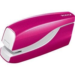 Leitz NeXXt WOW Elektrisches Heftgerät 5566 Halbstreifen 10 Blatt Rosa E1 Kunststoff, Metall Produktbild