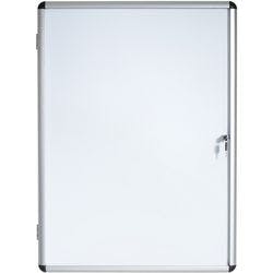 Bi-Office Enclore Earth Abschließbarer Schaukasten Magnetisch 6 x A4 72 (B) x 67,4 (H) cm Weiß Produktbild