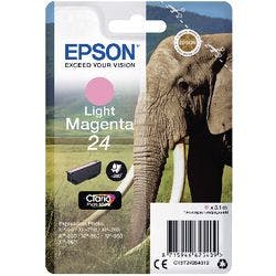 Epson 24 Original Tintenpatrone C13T24264012 Hellmagenta Produktbild
