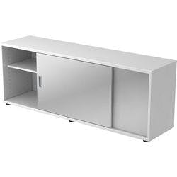 Hammerbacher Sideboard V1758S Weiß, Silber 1.600 x 400 x 596 mm Produktbild