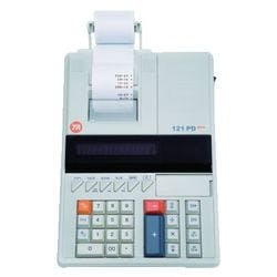 Triumph-Adler Druckender Tischrechner mit Rolle TA 121 PD Eco 12 -stelliges Display Weiß Produktbild