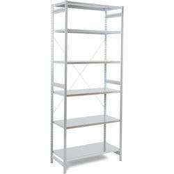 ARNO SPACE Epsilon Regale 6 Fachböden Verzinkt 1.000 x 300 x 2.250 mm Grau Produktbild