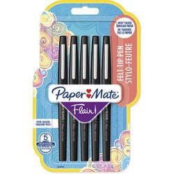 Papermate Fineliner Filzspitze Schwarz Produktbild