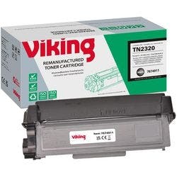 Viking TN-2320 Kompatibel Brother Tonerkartusche Schwarz Produktbild