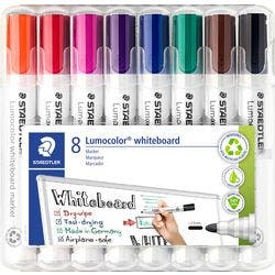 STAEDTLER Whiteboard Marker Lumocolor Sortierte Farben Packung mit 8 Stück Produktbild
