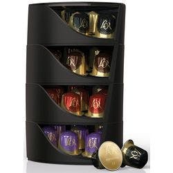L'OR Kapselspender 4-lagig Kunststoff Schwarz 19,2 x 28 cm Produktbild