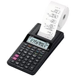 Casio Druckender Tischrechner mit Rolle HR-8RCE 12-stelliges Display Schwarz Produktbild