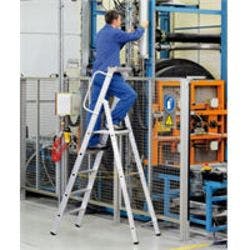 ZARGES Stehleiter Meistertritt S 10 Stufen Produktbild