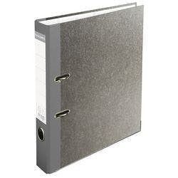 Exacompta Ordner DIN A4 50 mm Grau 2 Ringe 53509E Pappkarton Wolkenmarmor Hochformat Produktbild