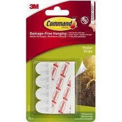 Command Klebepads Weiß 12 Stück Produktbild