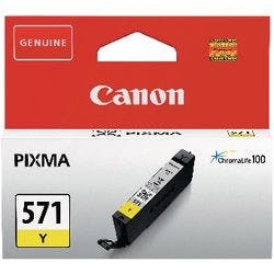 Canon CLI-571Y Original Tintenpatrone Gelb Produktbild