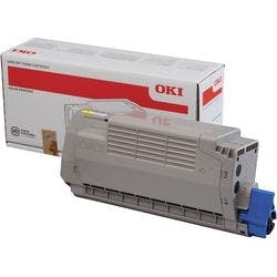 OKI 45396201 Original Tonerkartusche Gelb Produktbild
