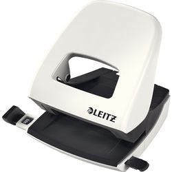 Leitz NeXXt WOW 2 Löcher Locher Metall 30 Blatt 5008 Weiß Produktbild