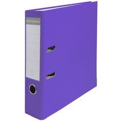 Exacompta Maxi Ordner DIN A4 75 mm Violett 2 Ringe 918417B Pappkarton, PP (Polypropylen) Glänzend Hochformat Produktbild