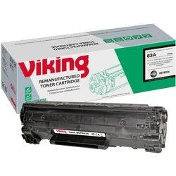 Viking 83A Kompatibel HP Tonerkartusche CF283A Schwarz Produktbild