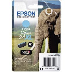 Epson 24XL Original Tintenpatrone C13T24354012 Hellcyan Produktbild
