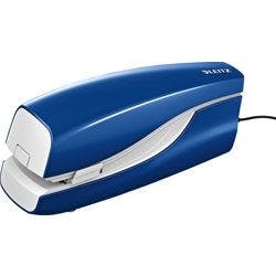 Leitz NeXXt Elektrisches Heftgerät 5533 Vollstreifen 20 Blatt Blau E2 Kunststoff, Metall Produktbild