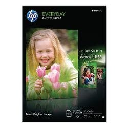 HP Inkjet Everyday Fotopapier Glänzend DIN A4 200 g/m² Weiß 100 Blatt Produktbild