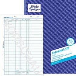 AVERY Zweckform Kassenbuch 426 DIN A4 Perforiert N/A 100 Blatt Produktbild