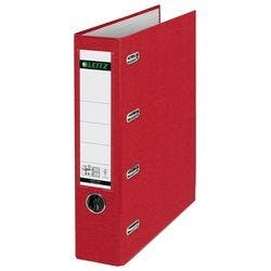 Leitz Doppelordner DIN A4 80 mm Rot 4 Ringe 1012 PP (Polypropylen) Glatt Hochformat Produktbild