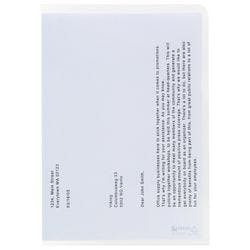 Hetzel Sichthüllen DIN A5 PP (Polypropylen) Transparent 50 Stück Produktbild