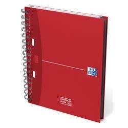 OXFORD Office Essentials Collegeblock DIN A5+ Kariert Spiralbindung Karton Farbig sortiert 200 Seiten 100 Blatt Produktbild