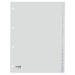 Hetzel Register 25245481 DIN A4 Grau 31-teilig 4-fach Kunststoff 1 bis 31 Produktbild
