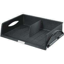 Leitz Briefkorb Sorty Polystyrol Schwarz 49 x 38,5 x 12,5 cm Produktbild