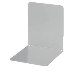 Maul Buchstützen Metall Weiß 12 x 14 x 14 cm 2 Stück Produktbild