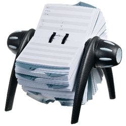 DURABLE Telefonkarten-Rollarchiv Telindex® DIN A7 500 Karten Schwarz 21,5 x 18,5 x 12 cm Produktbild
