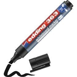 edding 363 Whiteboard-Marker Schwarz Breit Keilspitze 1 - 5 mm Produktbild