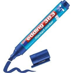 edding 383 Flipchart-Marker Breit Keilspitze 1 - 5 mm Blau Nachfüllbar Wasserbeständig Produktbild