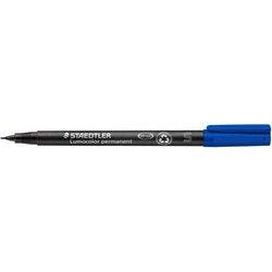 STAEDTLER Lumocolour 313 Permanentmarker Fein Rundspitze Schwarz 10 Stück Produktbild