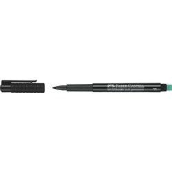 Faber-Castell Multimark Multimark OHP-Marker Fein Rundspitze 0,6 mm Schwarz 10 Stück Produktbild