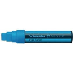 Schneider Maxx 260 Deco-Marker Blau Breit Keilspitze 5 - 15 mm Produktbild