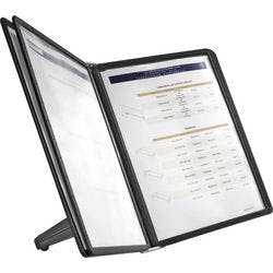DURABLE Sherpa Sichttafelsystem 5 Flächen DIN A4 Kunststoff Schwarz Produktbild
