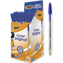 BIC Cristal Original Kugelschreiber Blau Mittel 0.4 mm 50 Stück Produktbild