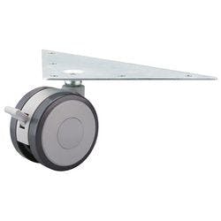 Hammerbacher Unterbaurollen Future Lichtgrau 90 x 90 x 90 mm Produktbild