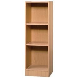 Hammerbacher Future Melaminharzbeschichtete Spanplatte Regal 2 Fachböden 406 x 400 x 1.270 mm Braun Buche Produktbild