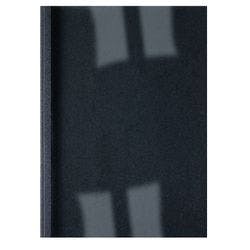 GBC Einbanddeckel ThermaBind DIN A4 15 Blatt 240 g/m² 150 Mikron Leder, PVC (Polyvinylchlorid) Schwarz 100 Stück Produktbild