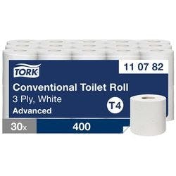 Tork Advanced Toilettenpapier T4 3-lagig 110782 30 Rollen à 250 Blatt Produktbild