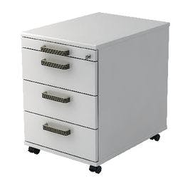 Hammerbacher Rollcontainer 4 Schübe abschließbar 428 x 580 x 590 mm Produktbild