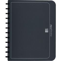 OXFORD Ringmappe Vario-Zipp DIN A4 Anthrazit PP (Polypropylen) 26,5 x 2,1 x 31 cm Produktbild