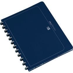 OXFORD Ringmappe Vario-Zipp DIN A4 Dunkelblau PP (Polypropylen) 26,5 x 2,1 x 31 cm Produktbild