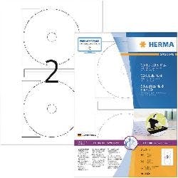 CD/DVD Etiketten Herma A4 4460 Produktbild