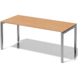 Bisley Cito Höhenverstellbar Schreibtisch Buche 4 Metallfüße 1.800 (B) x 800 (T) x 740 (H) mm MFC (Melaminbeschichtete Spanplatte), Stahl Produktbild