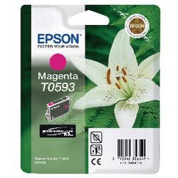 Epson T0593 Original Tintenpatrone C13T05934010 Magenta Produktbild