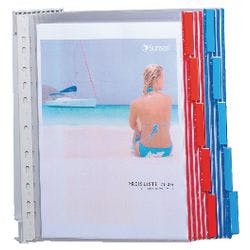 DURABLE FUNCTION Sichttafelsystem 20 Flächen DIN A4 PVC (Polyvinylchlorid) Farbig sortiert Produktbild